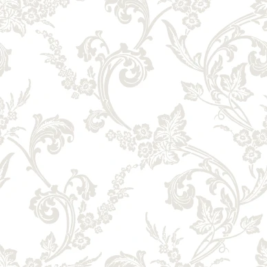 Johannelund beige kukkatapetti Durolta 386 02 image