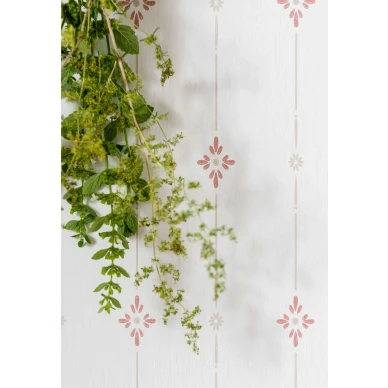 Maalaistyylinen raitatapetti Durolta Britta 396 01 image