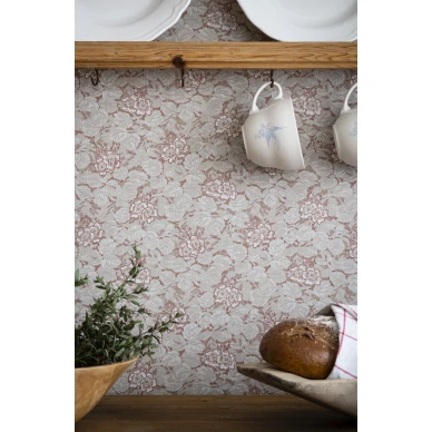 Perinteinen kukkatapetti Gysinge Durolta 003 06 image