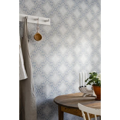 Ruudullinen keittiotapetti Durolta 686 03 Dahlstromska garden image