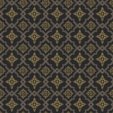 Borsjo musta ruudullinen tapetti Durolta 691 04 image