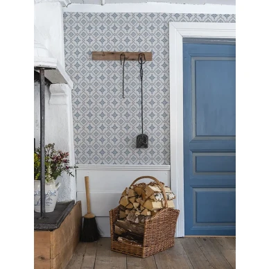 Vanhanaikainen geometrinen tapetti Durolta Borsjo 691 03 image