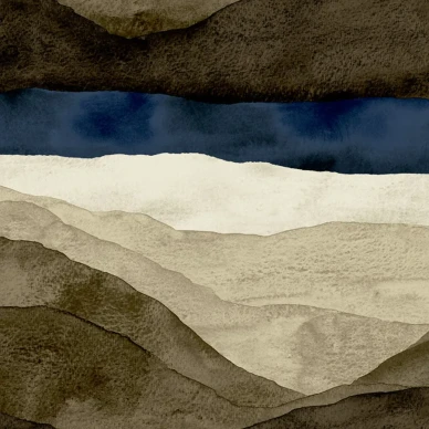 Marimekko Joiku ruskea maisematapetti 25197 image