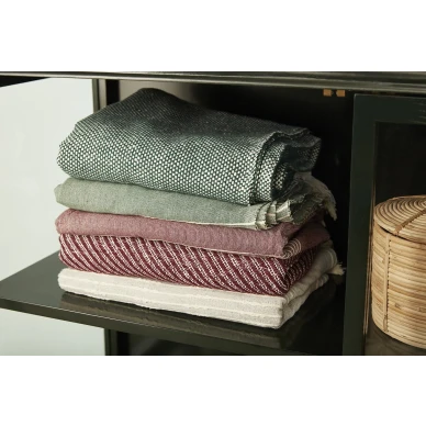 Vihrea puuvillaviltti Hubschilta image