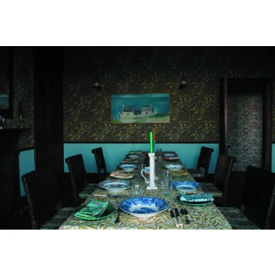 Ruokailuhuoneen tapetti Morrisilta ruskealla kukkakuviolla Fruit 217103 image