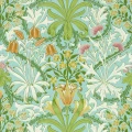 Woodland Weeds turkoosi kukkatapetti Morrisilta 217101