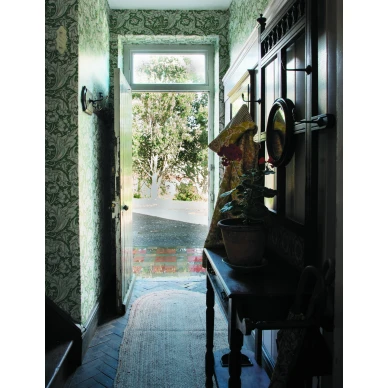 Morris tapetti eteiseen vihrea Bachelors Button 217096 image