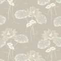 Haga harmaa kukkatapetti Borastapeterilta 4169
