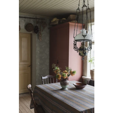 Keittion tapetti Haga harmaalla kukkakuviolla Borasilta 4169 image