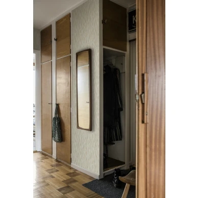 Beige tapetti eteiseen Angby Borastapeterilta 4177 image