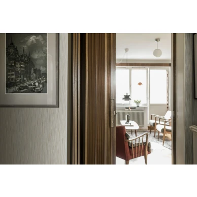 Retrotapetti Borastapetilta beigella graafisella kuviolla 4177 image