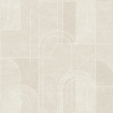 Sjohagen beige graafinen tapetti Borastapeterilta 4191 image