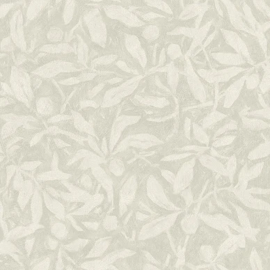 Skogsparken beige lehtitapetti Borastapeterilta 4195 image