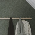 Vihrea lehvistotapetti Skogsparken 4193 Borastapeterilta