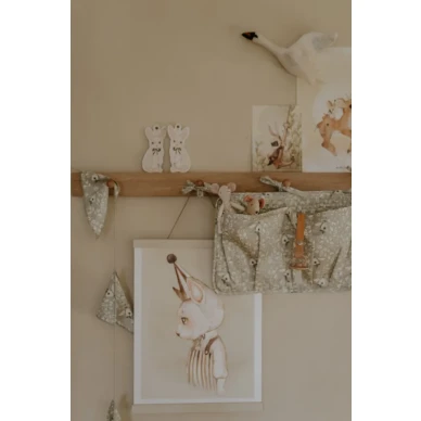 Lastenhuoneen piensailytys vihrea sangyntasku Mrs Mighettolta image