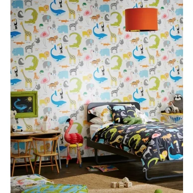 Animal Magic variska elainkuvio tapetti image