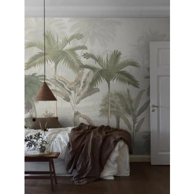 Suurikuvioinen palmutapetti Vintage Palms Borastapeterilta 9454w image