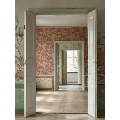 Borastapeterin roosa punainen papukaijatapetti Parrot 9443w image