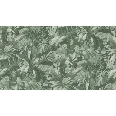 Palm Leaf vihrea lehtitapetti Borastapeterilta 9440w koko kuvio image