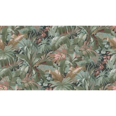 Palm Leaf vihrea palmutapetti Borastapeterilta 9439w koko kuvio image