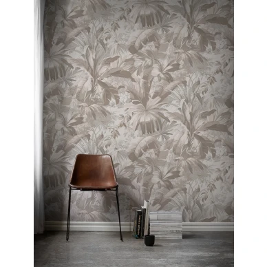Tyohuoneen palmutapetti Palm Leaf 9441w Borastapeterilta image