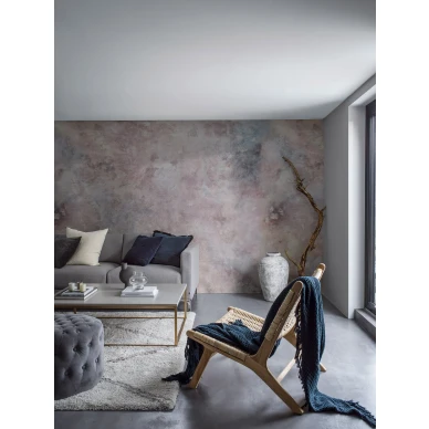 Roosa olohuoneen tapetti Oxidated 9438w Borastapeterilta image