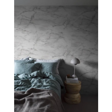 Makuuhuoneen marmoritapetti Magic Marble 9431w Borastapetilta image
