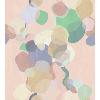 Caleidoscope varikas graafinen tapetti Borastapeterilta 9411w koko kuvio image