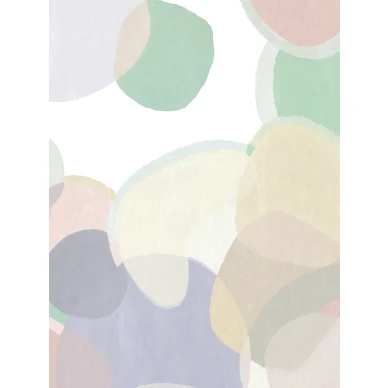 Leikkimielinen graafinen tapetti Caleidoscope 9412w Borastapeterilta image