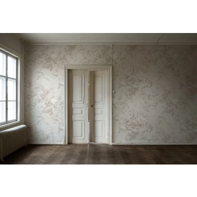 Beige tapetti Blossom Mini 9406w kukkakuviolla Borastapeterilta image