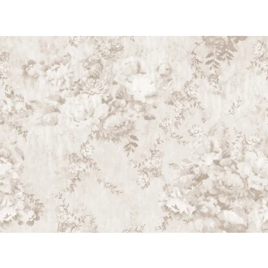 Blossom Mini beige kukkatapetti Borastapetilta 9406w koko kuvio image