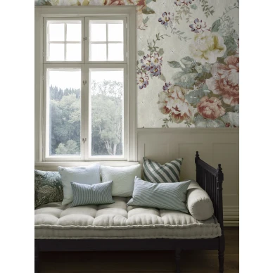 Monivarinen kuvatapetti kukkakuviolla Borastapeter Studiolta Blossom II 9471w image