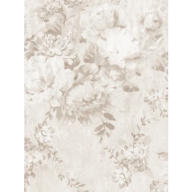 Romanttinen kukkatapetti Blossom II beigenvarisena 9403w Borastapeterilta image