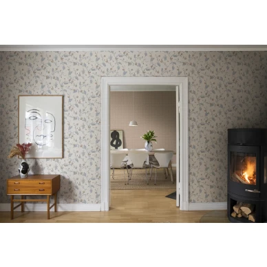 Perinteinen kukkatapetti Elmire Sandbergilta S10148 image