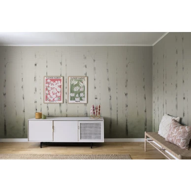 Vihrea olohuonetapetti Sundborn Sandbergilta S10170 image