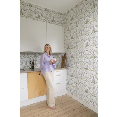 Kukkatapetti Till Carl Sandbergilta S10154 image