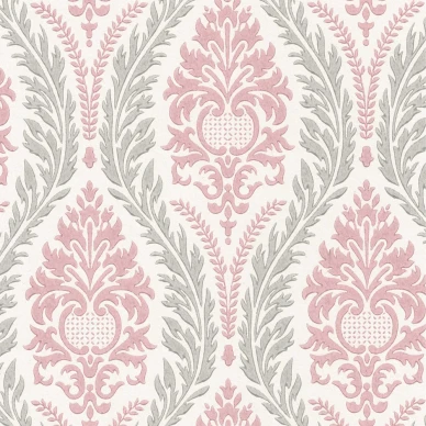 Gotiikka roosa harmaa medaljonkitapetti Pihlgren ja Ritolalta 70091 image