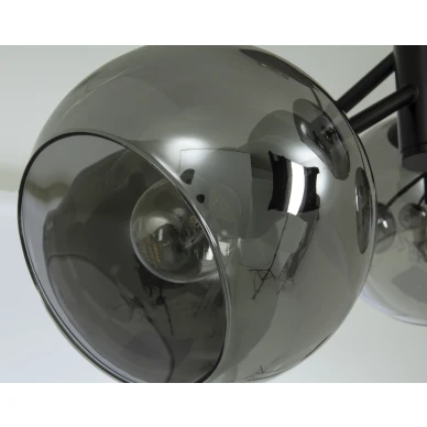 Kattoplafondin savunharmaa lasikupu Atom Aneta image