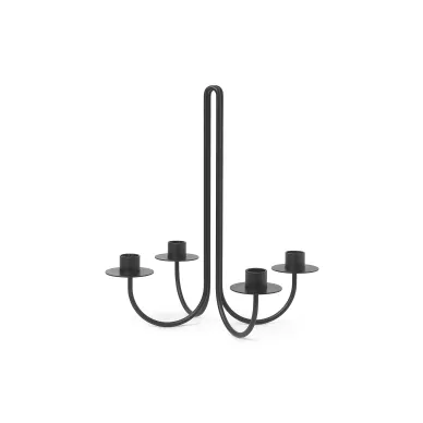 Sway Candelabra musta kynttelikko Ferm Livingilta 1104266337 image