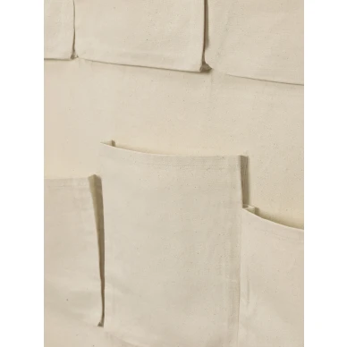 Ferm Livingin beige seinasailytys Canvas XL Wall Pockets 1104266380 image