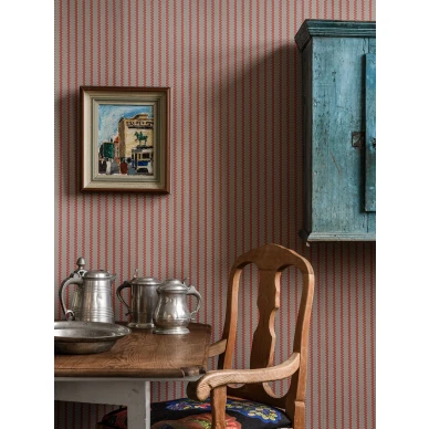 Raidallinen tapetti Stitched Stripe 29 58 Langelid von Bromssenilta image