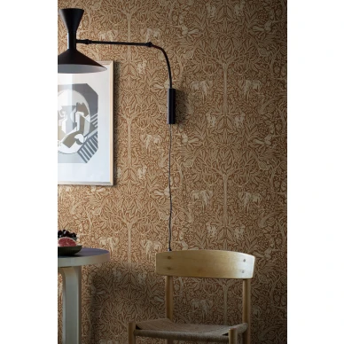 Tiheakuvioinen puutapetti Under The Elder Tree Borastapeterilta 2045 image