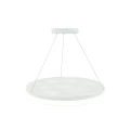 Valkoinen akustiikkalamppu Acoustic Circulo