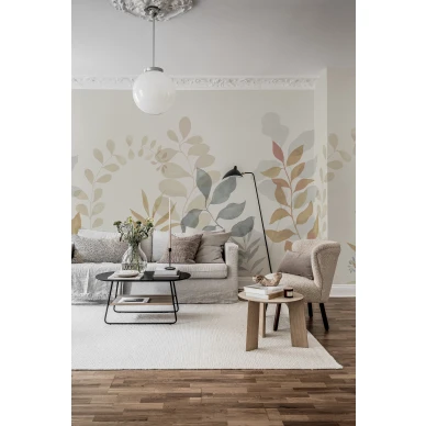 Rebel Wallsin suurikuvioinen lehtitapetti Grow R18382 image