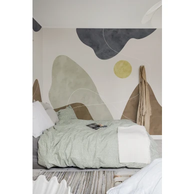 Luonnonlaheinen abstrakti maisematapetti Rebel Wallsilta Terrain R18371 image