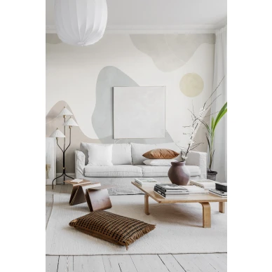 Pastellinvarinen kuvatapetti Rebel Wallsilta Terrain R18372 image