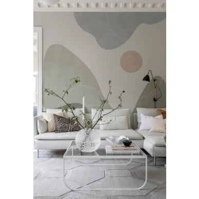 Rauhallinen tapetti olohuoneeseen Rebel Wallsilta Terrain R18635 image