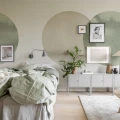 Olohuoneen tapetti Eclipse graafisella kuviolla R18331 Rebel Wallsilta