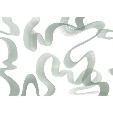 Waves vihrea graafinen tapetti Rebel Wallsilta R18351 koko kuvio image