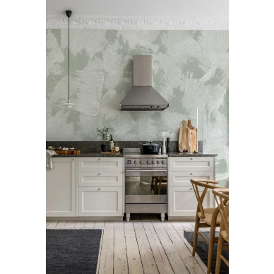 Moderni vihrea kuvatapetti Rebel Wallsilta Brush R18632 image